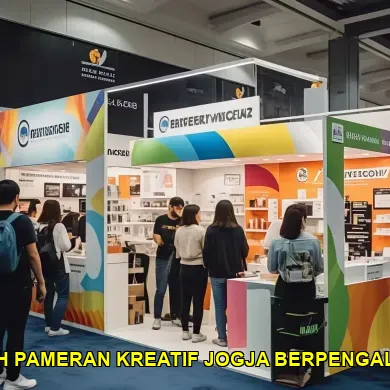 booth pameran kreatif jogja berpengalaman